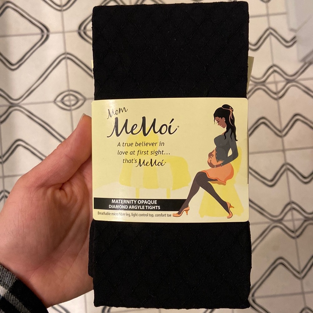 New Maternity opaque tights S/M